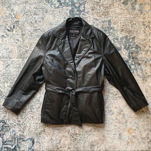 WILSON’S LEATHER - Women’s Genuine Leather Vintage Coat w/ Removable Insulation